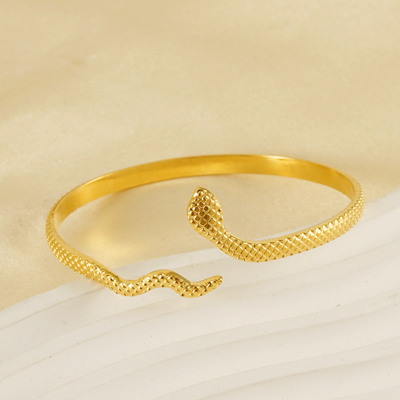 SERPENTINE CHECK BRACELET